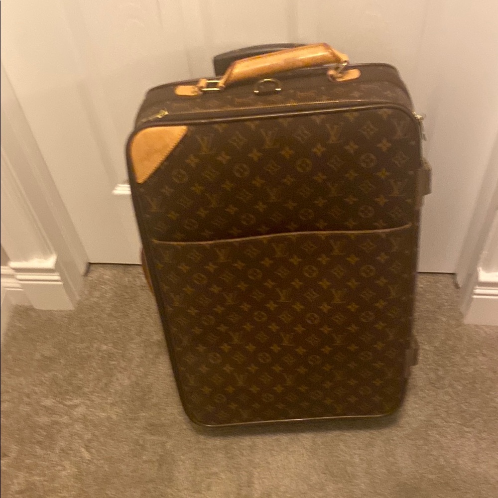 Louis Vuitton Brown Monogram Travel Luggage